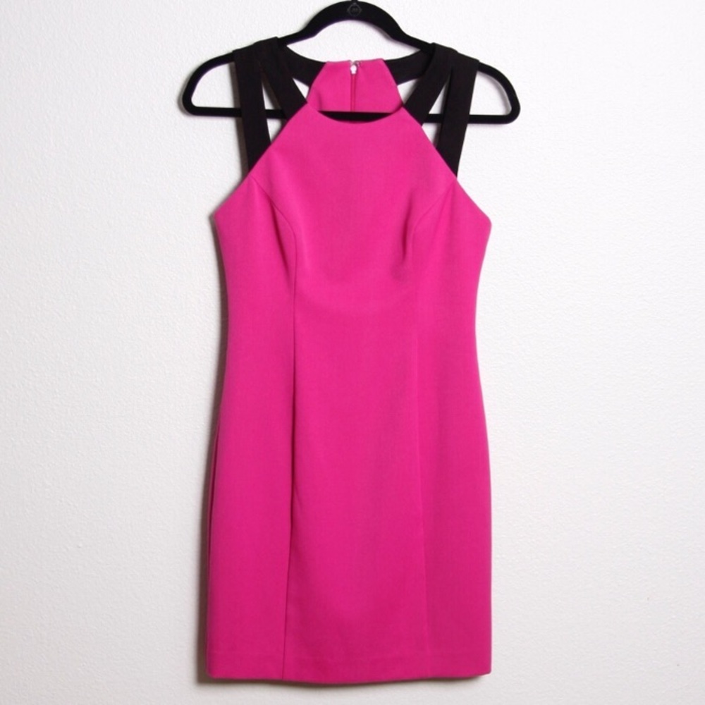 Midi Black Halo dress